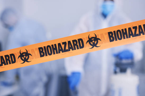 Professional Biohazard technician working in Columbus, NJ